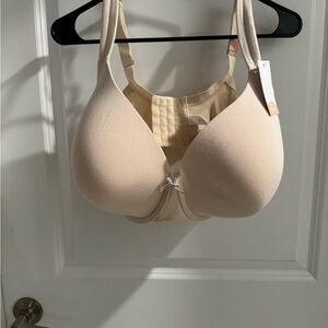 Cacique Underwire Full Coverage Elegant Cream Women's Bra Size 38J